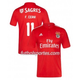 Camisetas Benfica Franco Cervi 11 Primera Equipacion 2018/2019
